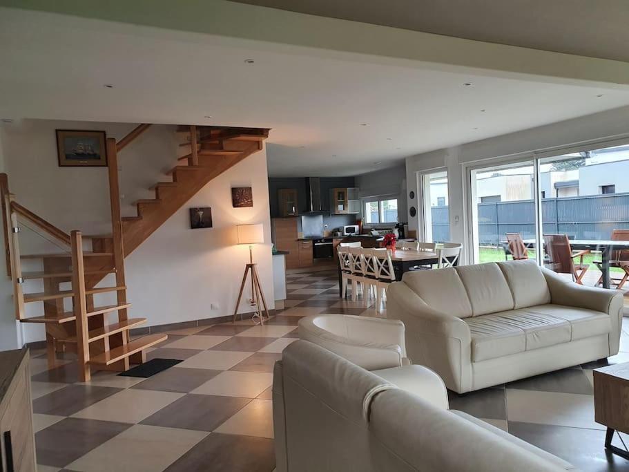 Maison Spacieuse Et Lumineuse A 2Mns Des Plages Locquirec Exteriör bild